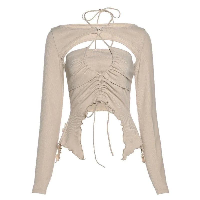 2024 Vintage Long Sleeve Slim TShirt