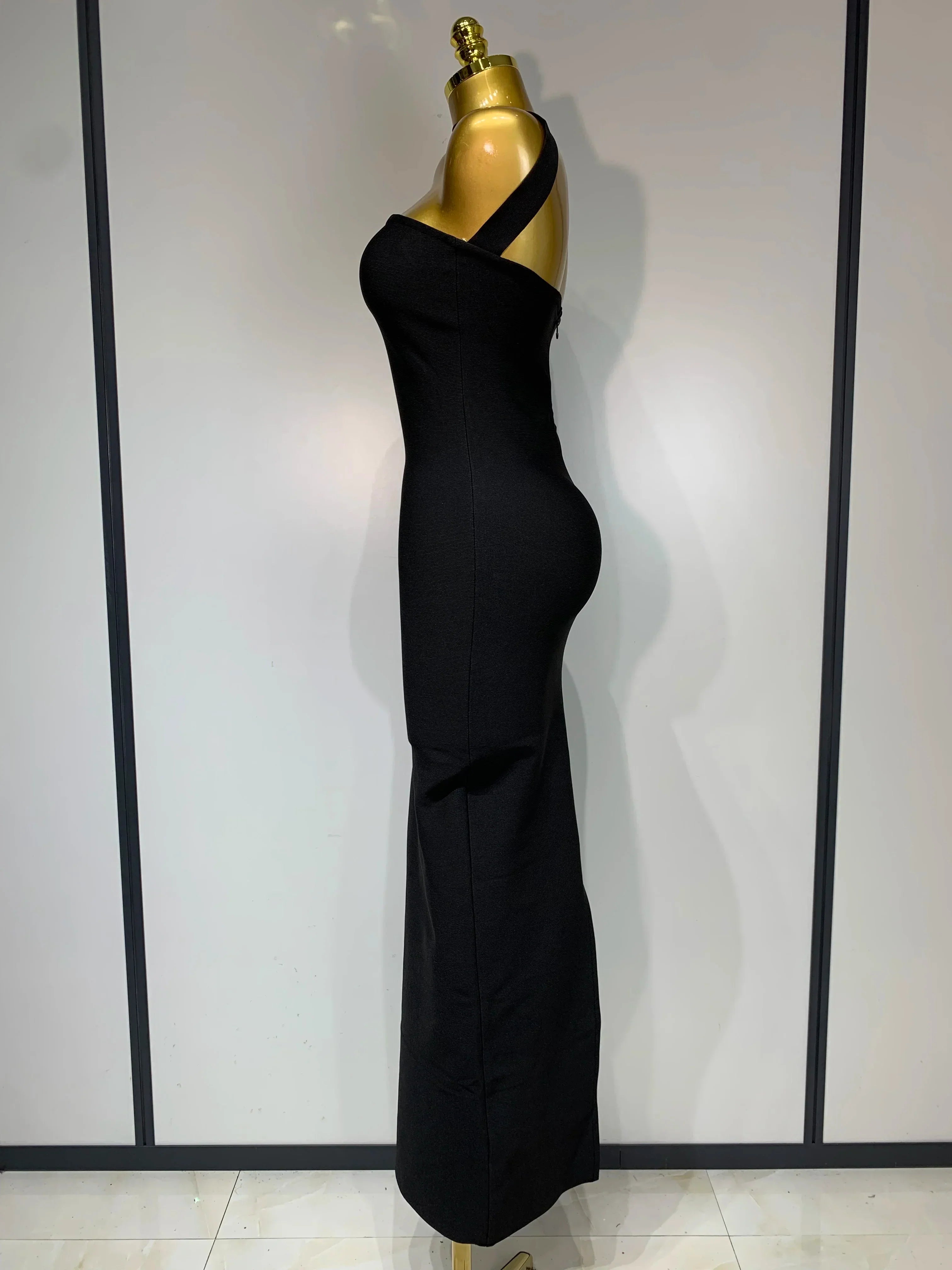 Women Sexy Backless Bodycon Bandage Dress Sleeveless Maxi Long Elegant Dresses  Luxury Birthday Dress Club Party Outfit