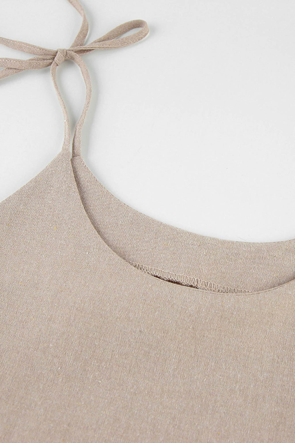 Tie up Straps Cotton Cami Dress