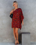 Trade Winds Printed One Shoulder Statement Dress FINAL