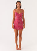 VIETTA SEQUIN MINI DRESS