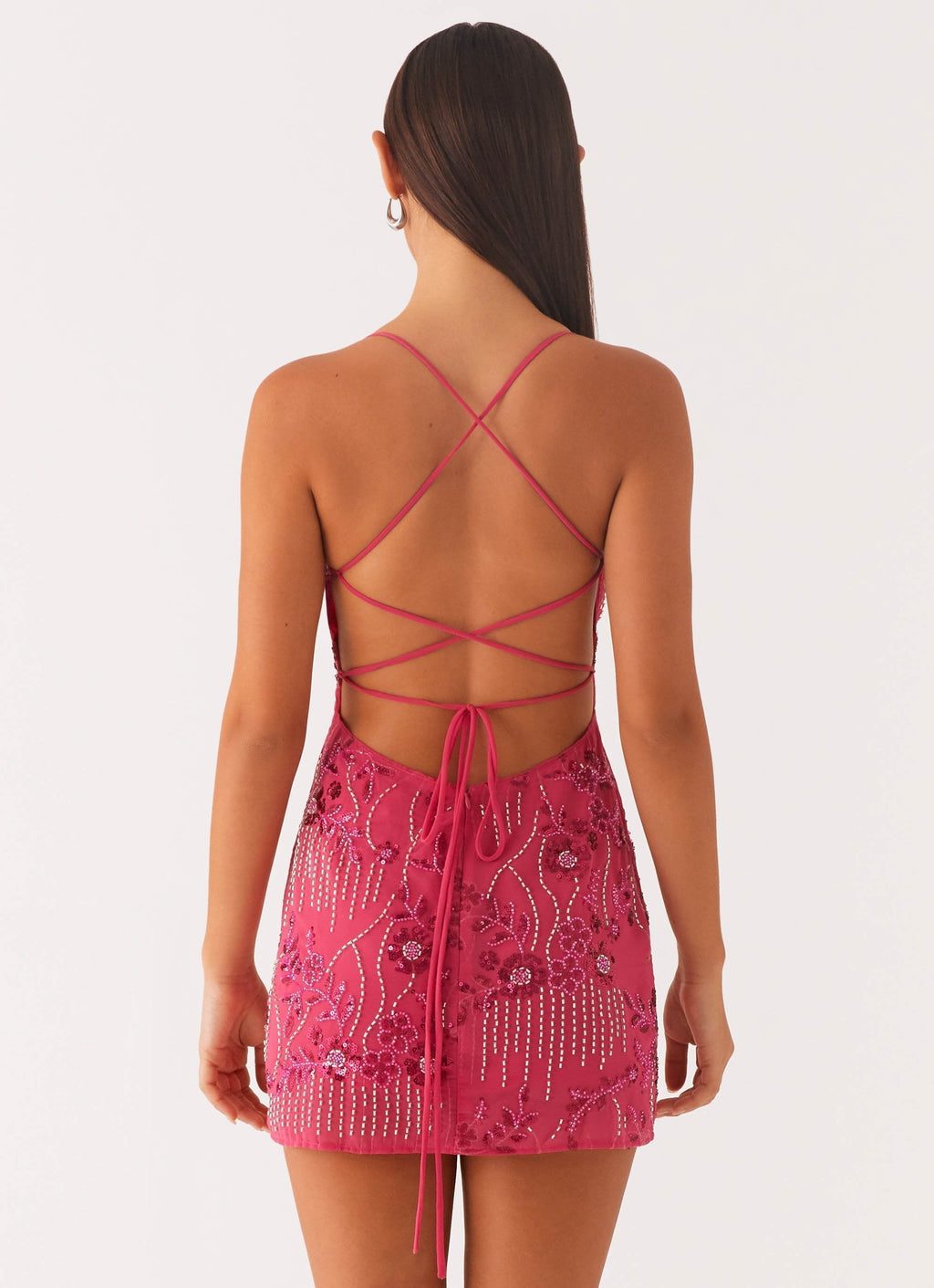 VIETTA SEQUIN MINI DRESS