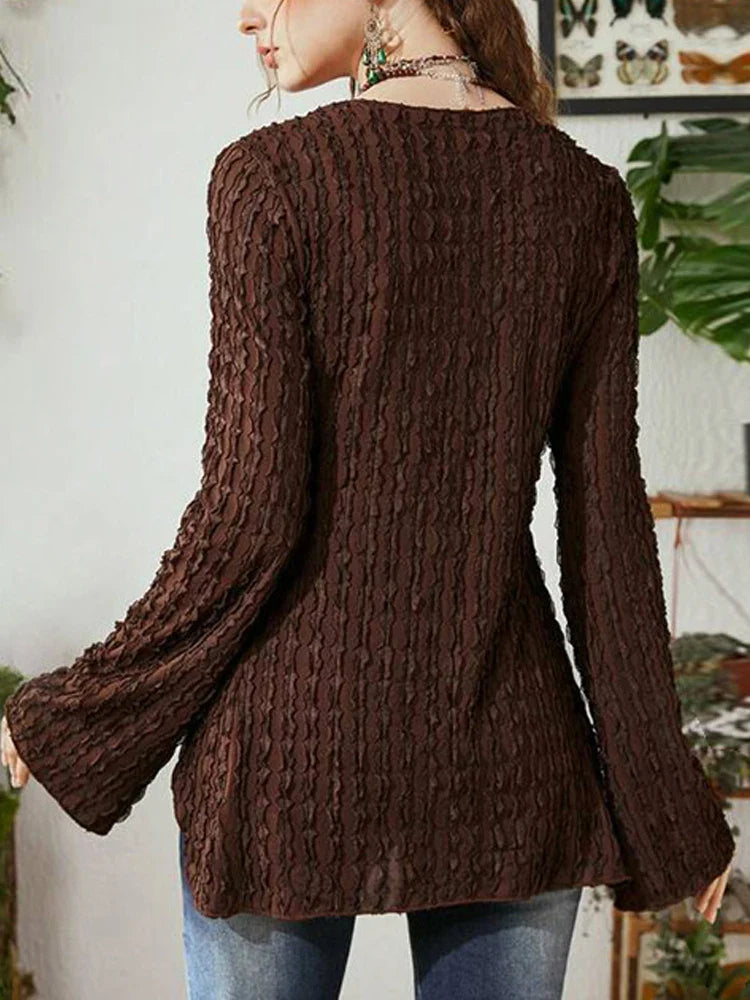 2024 Vintage 2000s Grunge LaceUp Cardigans