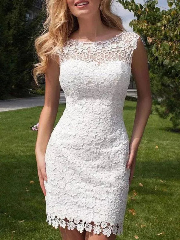 Round Neck Lace Backless Wedding Dress Princess White Bridal Gowns Vestido De Novia Modern Satin Mermaid Bow Satin Court Train Sleeves Bridal Gown