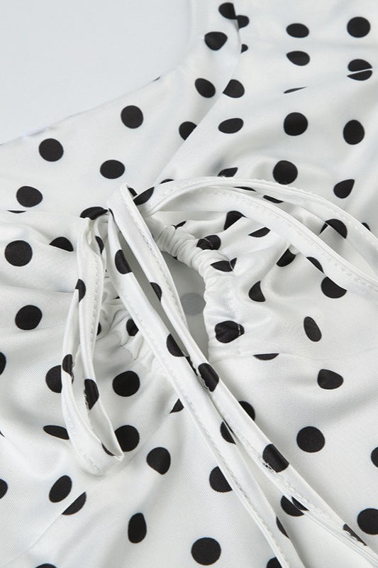 Polka Dot ALine Cami Mini Dress