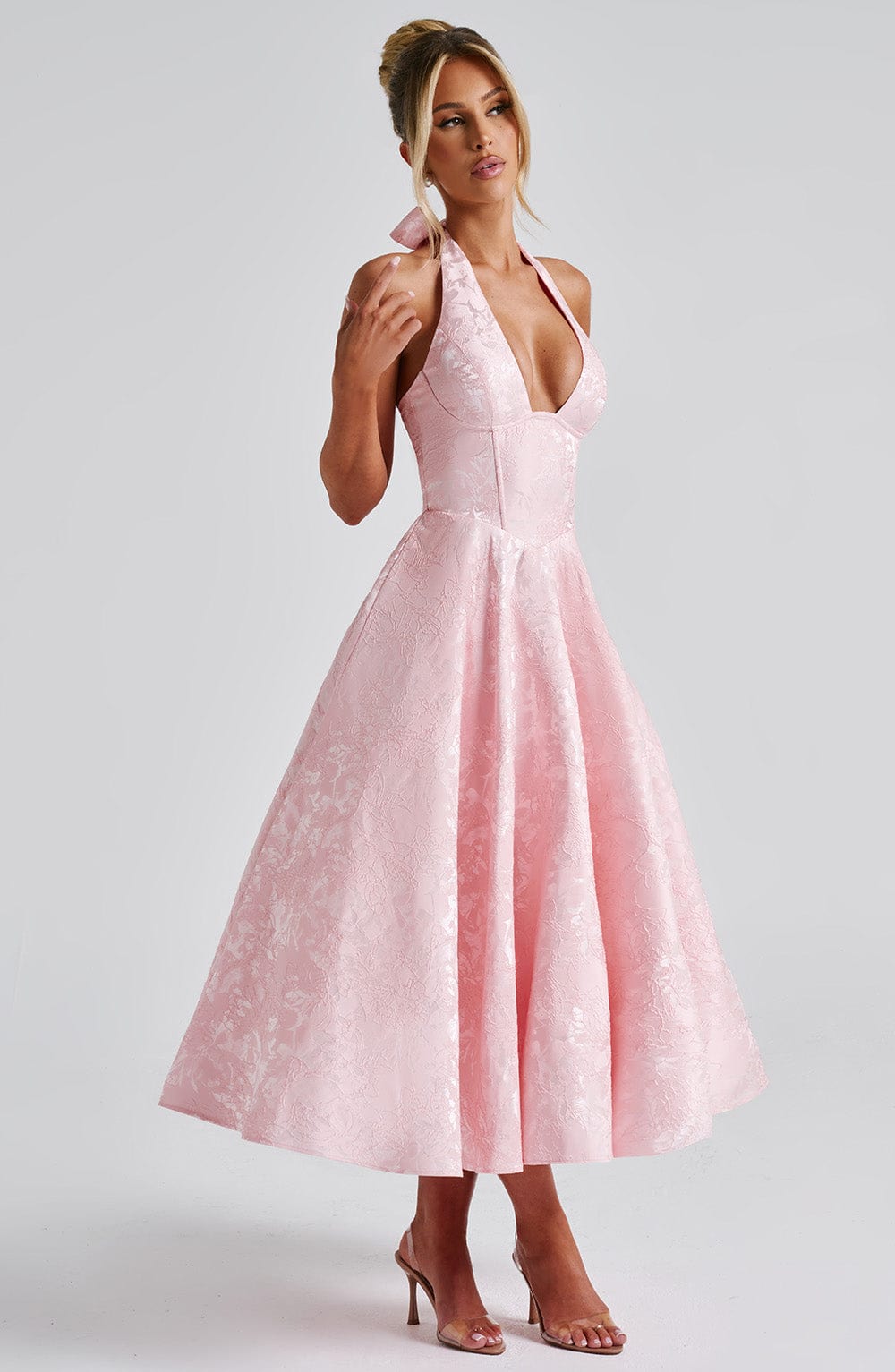 Iris | Elegant Midi Dress