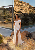 Off the Shoulder Wedding Dress Appliques Sweetheart Mermaid Bride Gown