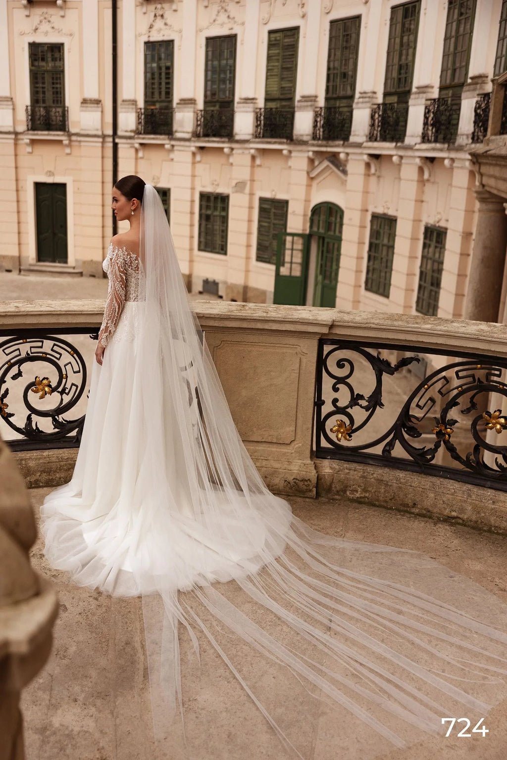 Wedding Dress Sequins Bridal Ball Gowns V Neck Long Sleeves Customized Vestidos De Novia
