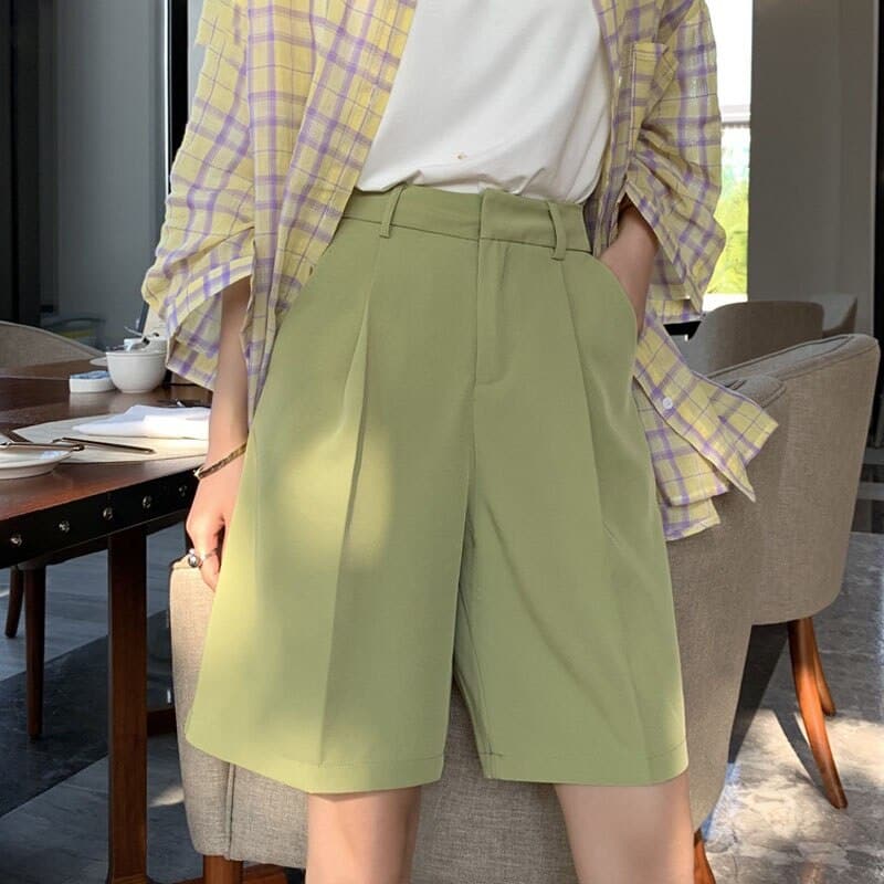 Fashion High Waist Women Shorts