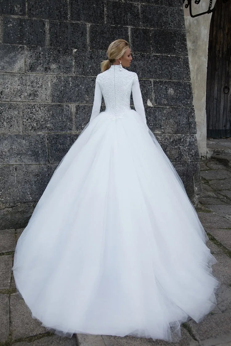 Princess Dress Modern Satin Bow Court Train Gown Vestido De Novia Mermaid Princess Bridal Sleeveless