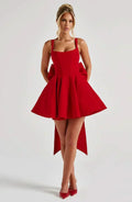 Estelle Bow Mini Dress
